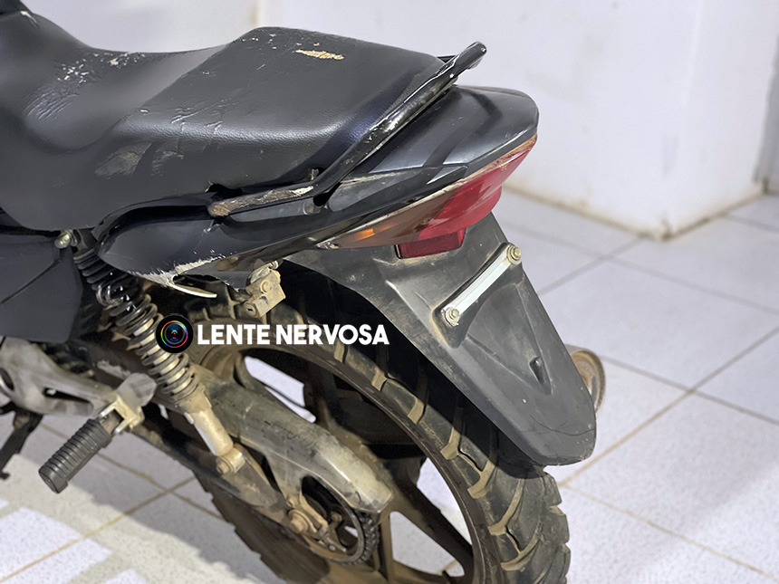 Jovem Preso No Centro Da Capital Moto Sem Placa E Chassi Raspado