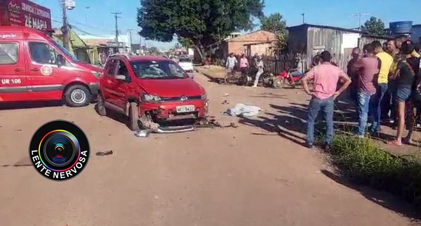 Identificada mulher que colidiu em carro e foi atropelada por caminhonete na zona leste