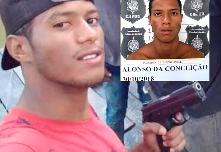 Criminoso é morto em confronto com a PM; bando usava até metralhadora Criminoso é morto em confronto com a PM; bando usava até metralhadora