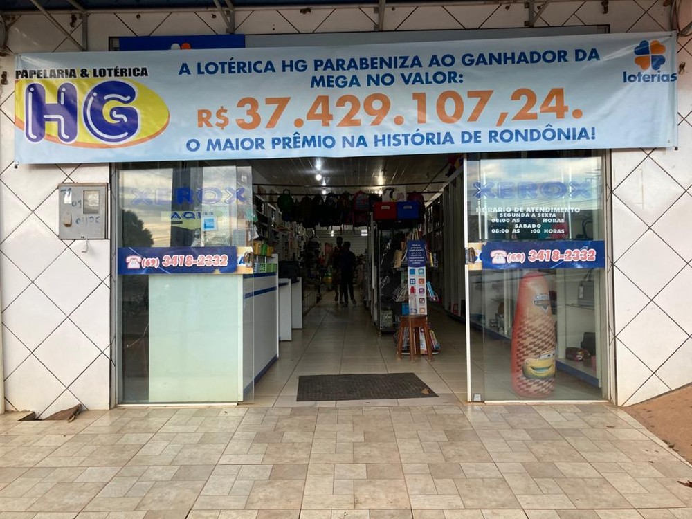 Apostador de Rondônia saca prêmio de R$ 37 milhões da Mega-Sena sete dias após sorteio, diz Caixa Apostador de Rondônia saca prêmio de R$ 37 milhões da Mega-Sena sete dias após sorteio, diz Caixa