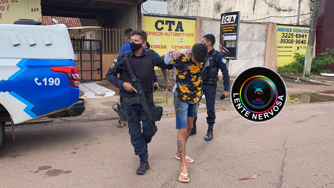 Suspeitos são presos após troca de tiros com a polícia na zona sul da capital Suspeitos são presos após troca de tiros com a polícia na zona sul da capital