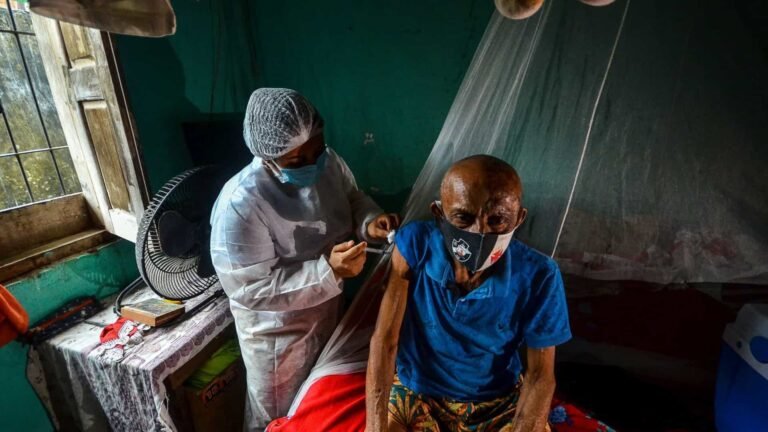 Ritmo de vacinação contra a Covid-19 cai no Brasil em maio