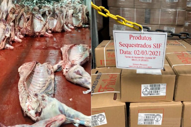 Serviço de Inspeção Federal determina o descarte da carne contaminada com amônia no frigorífico JBS de Pimenta Bueno