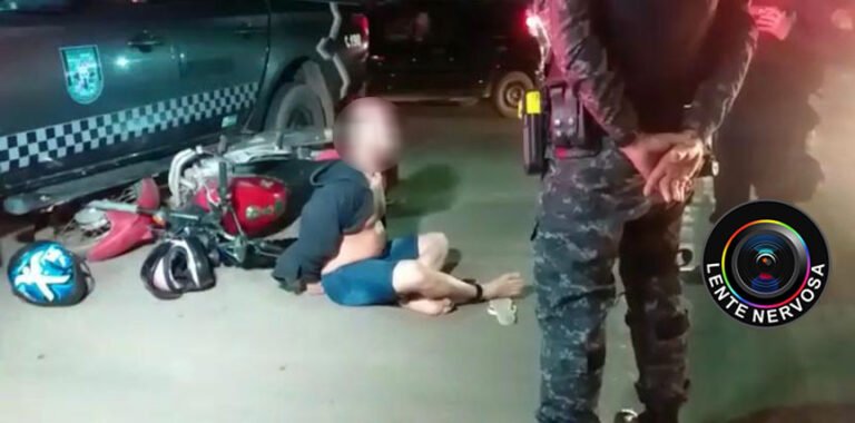 Monitorado por tornozeleira é preso após fugir de abordagem na zona leste da capital – VÍDEO