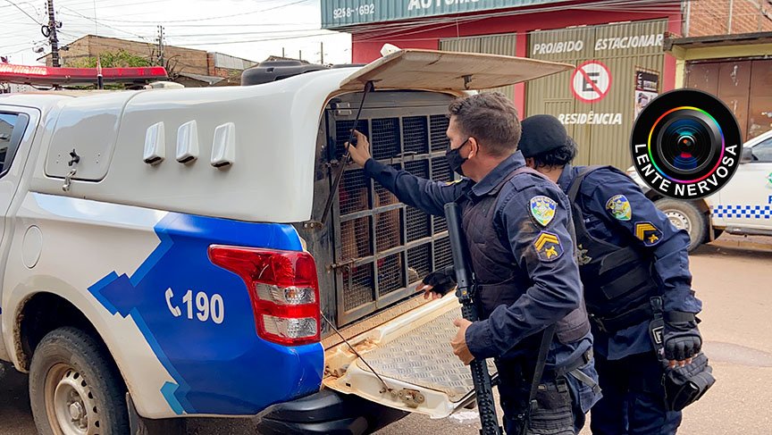 IDENTIFICADOS – Suspeitos são presos após fuga e troca de tiros na zona sul – VEJA O VÍDEO