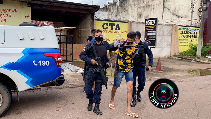 IDENTIFICADOS – Suspeitos são presos após fuga e troca de tiros na zona sul – VEJA O VÍDEO