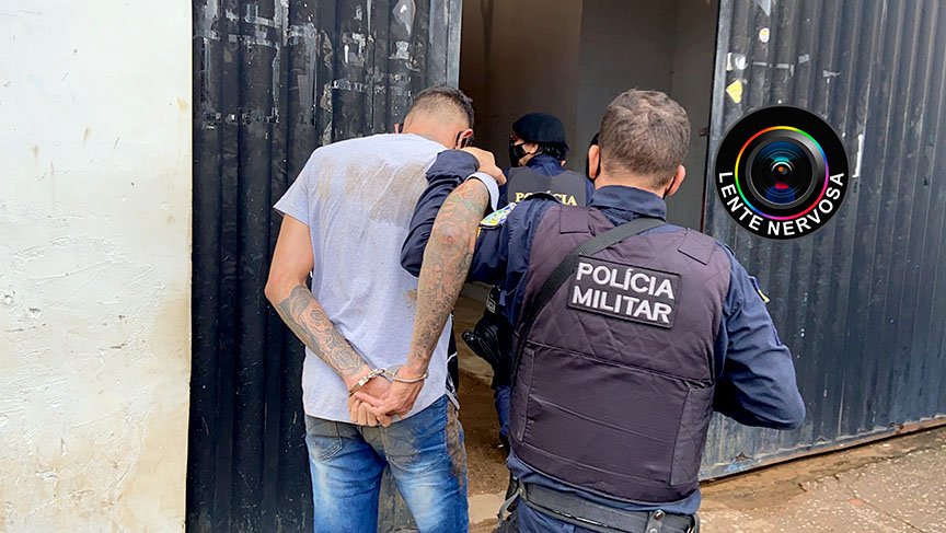 IDENTIFICADOS – Suspeitos são presos após fuga e troca de tiros na zona sul – VEJA O VÍDEO