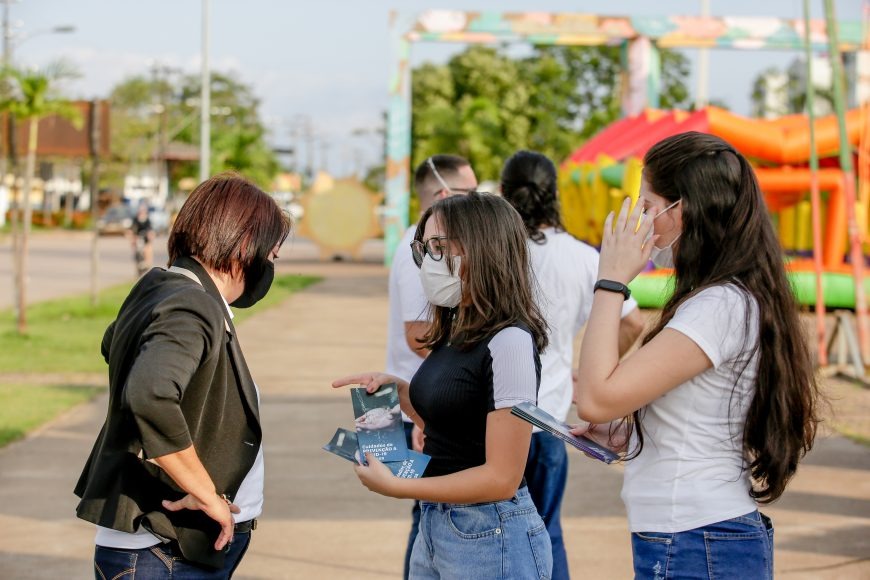 Mais de 400 pessoas foram atendidas pelo projeto “Educação em Saúde”; ação visa conscientizar sobre higienização das mãos Mais de 400 pessoas foram atendidas pelo projeto “Educação em Saúde”; ação visa conscientizar sobre higienização das mãos