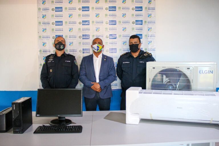 5º Batalhão recebe equipamentos através de emenda do Deputado CB Jhony Paixão