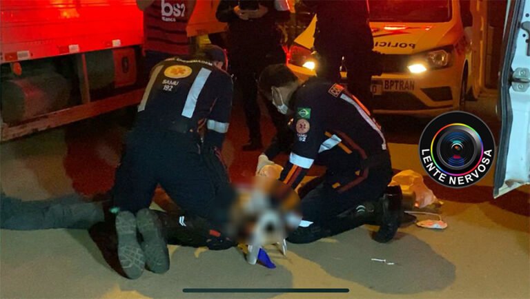 EMOCIONANTE – Vídeo mostra socorristas tentando salvar ciclista atropelado – ASSISTA