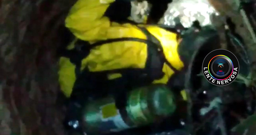 Morador encontra ossada humana em poço no Bairro Aeroclube – VEJA VÍDEO Morador encontra ossada humana em poço no Bairro Aeroclube – VEJA VÍDEO