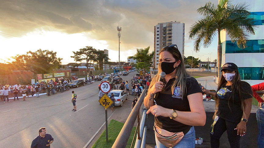 manifestacao pm ro