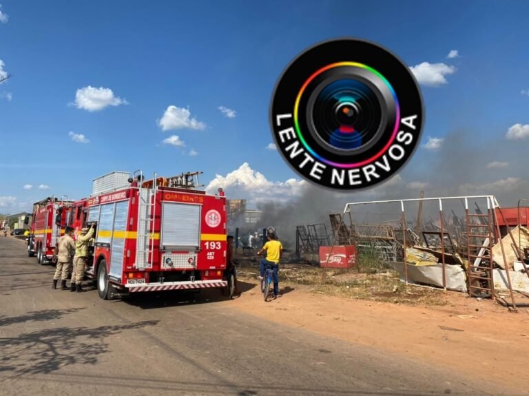 URGENTE – Bombeiros são acionados para apagar incêndio de grandes proporções na zona Leste