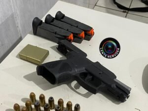 Assaltantes fazem família refém durante roubo de caminhonete e são presos em ação conjunta da PM e PRF