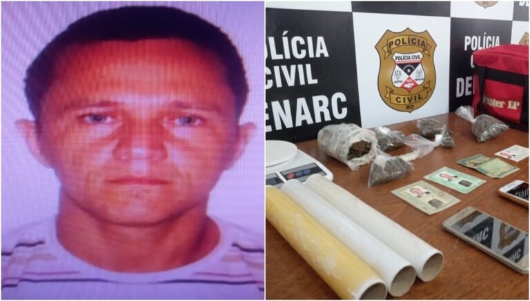Um dos traficantes mais procurados do Brasil é preso dentro de caixa d’água após abandonar filho de 3 anos em Porto Velho