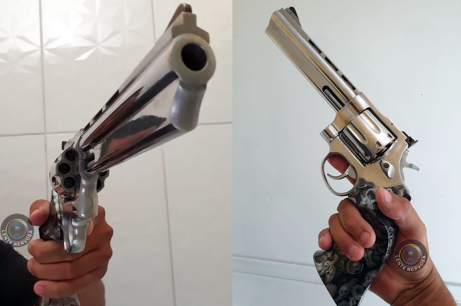 MONSTRO – Conheça o revólver usado por policial para deter assaltantes em posto na capital 1 armamento