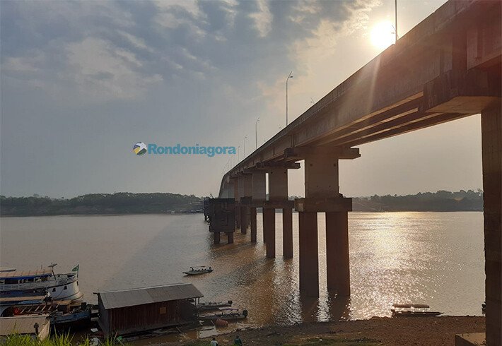 Rio Madeira segue baixando e nível está em 2,97 metros em Porto Velho