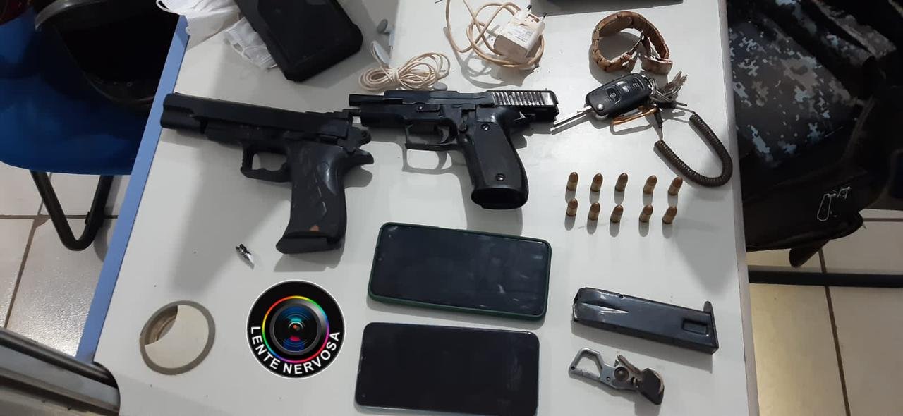 IDENTIFICADOS – Motorista de aplicativo é amarrado após roubo e criminosos são presos; um foi baleado