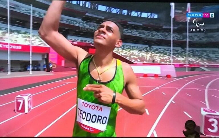 Últimas Notícias 4 Mateus Evangelista e Kesley Teodoro estreiam nas Paralimpíadas de Tóquio, mas ficam fora do pódio nos 100m rasos