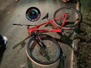 URGENTE – Ciclista é atropelado e fica em estado gravíssimo