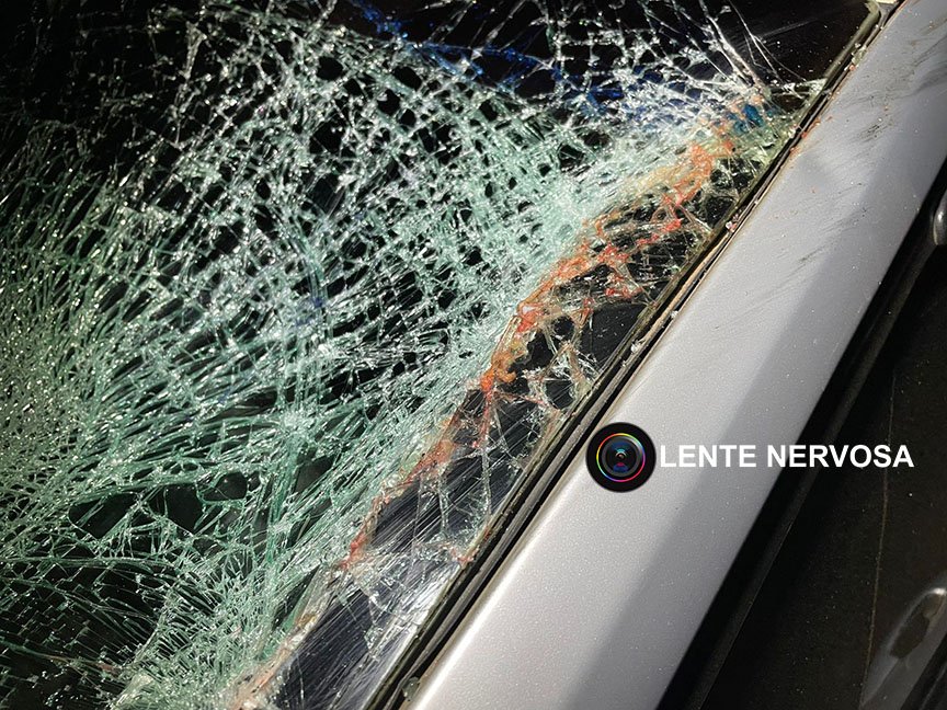 Ciclista que fugia de cachorro é atropelado por carro e sofre graves ferimentos – FOTOS E VÍDEO