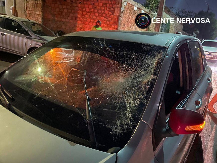 Ciclista que fugia de cachorro é atropelado por carro e sofre graves ferimentos – FOTOS E VÍDEO