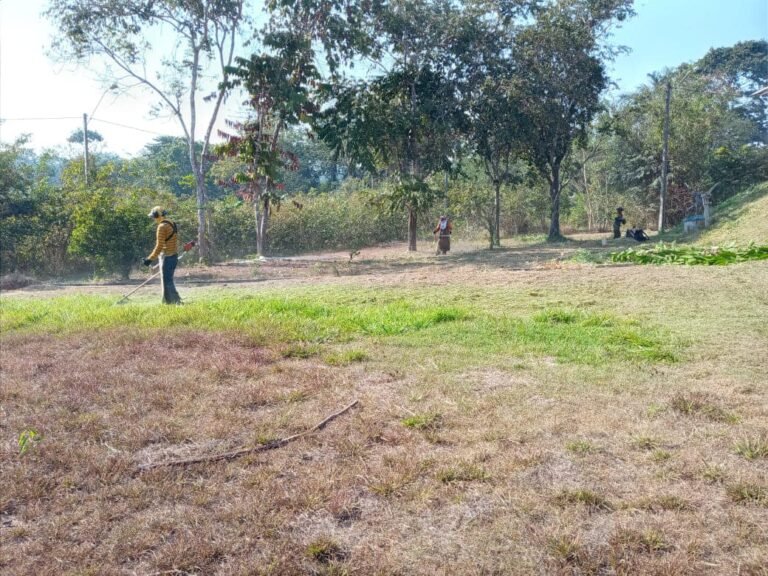 Mutirão de limpeza é realizado na Vila Nova de Teotônio a pedido do vereador Edimilson Dourado