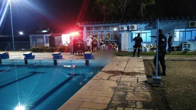 Aluno morre após passar mal em piscina no Clube Botafogo