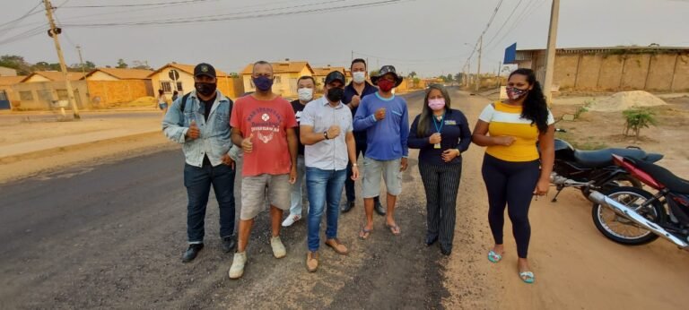 Recapeamento é realizado no Cristal da Calama após solicitação do vereador Edimilson Dourado