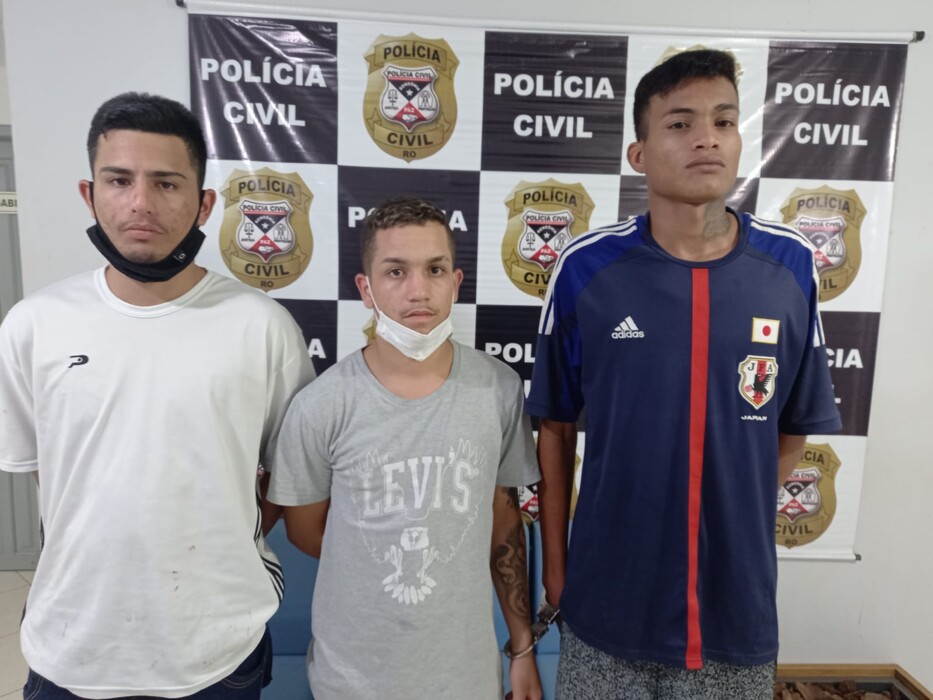 Três são presos acusados de entrar em várias residências de Porto Velho Três são presos acusados de entrar em várias residências de Porto Velho