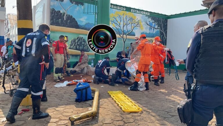 URGENTE – Morre trabalhador resgatado em caixa d’água; VÍDEO