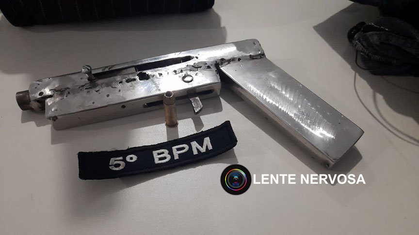 Assaltante é preso e comparsa baleado em roubo na capital