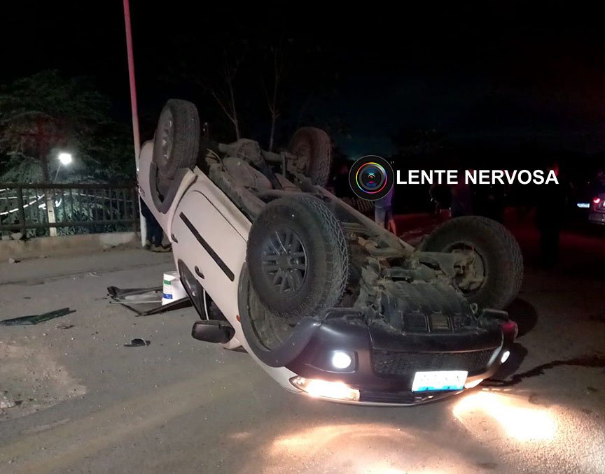 Polícia divulga fotos de tio e sobrinho que roubaram caminhonete com barco e capotaram na ponte sobre o Rio Madeira