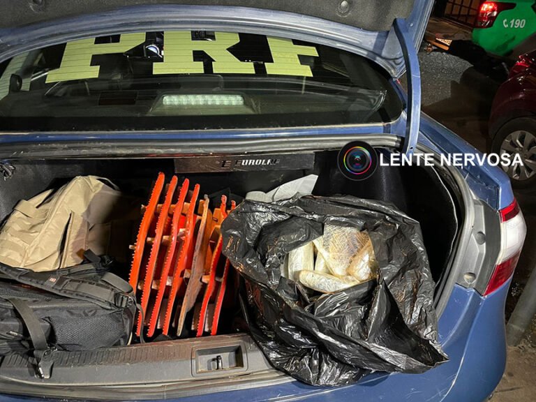 Mula do tráfico é presa em abordagem da PRF na ponte sobre o Rio Madeira