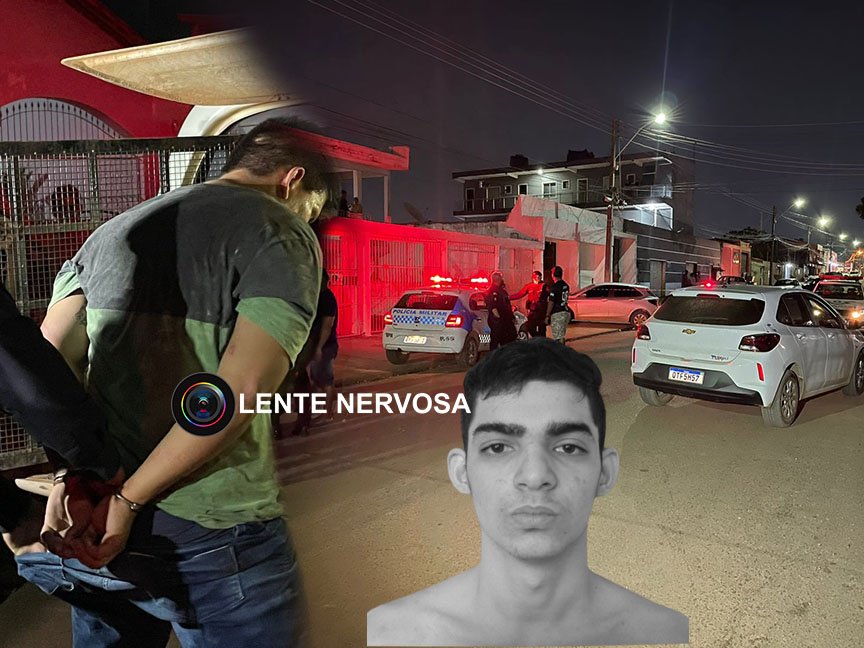 Vídeo: bandido morre após troca de tiros com a polícia; comparsa foi preso 1 Vídeo: bandido morre após troca de tiros com a polícia; comparsa foi preso