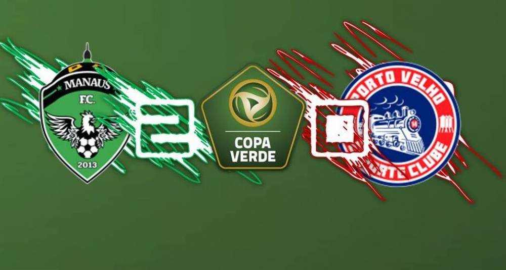 Porto Velho é derrotado pelo Manaus na Arena da Amazônia e dá adeus a Copa do Verde