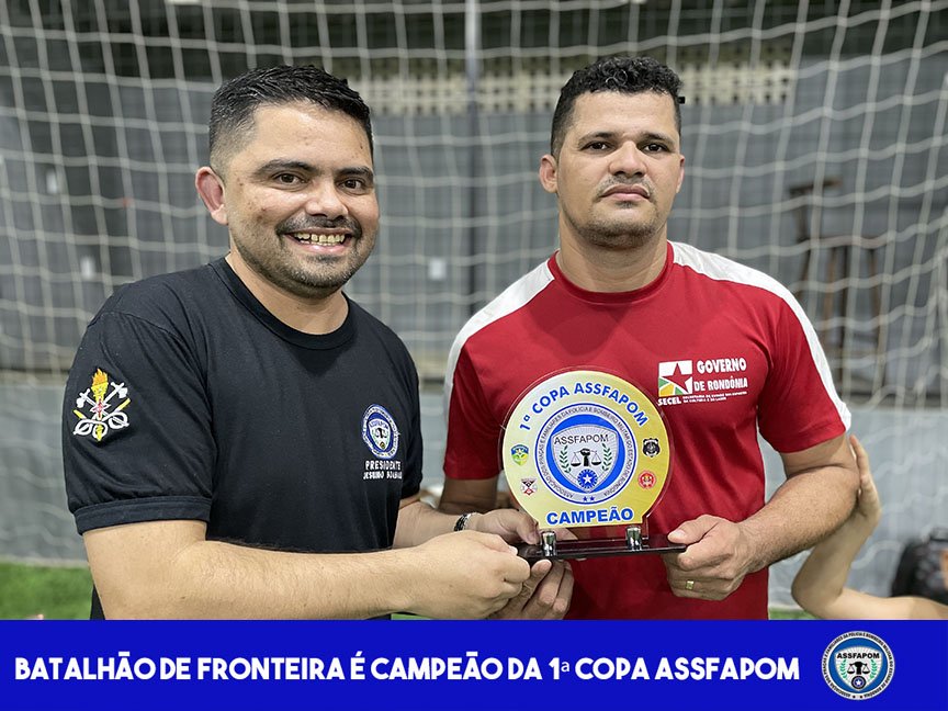 BPFron é campeão da 1ª Copa Assfapom