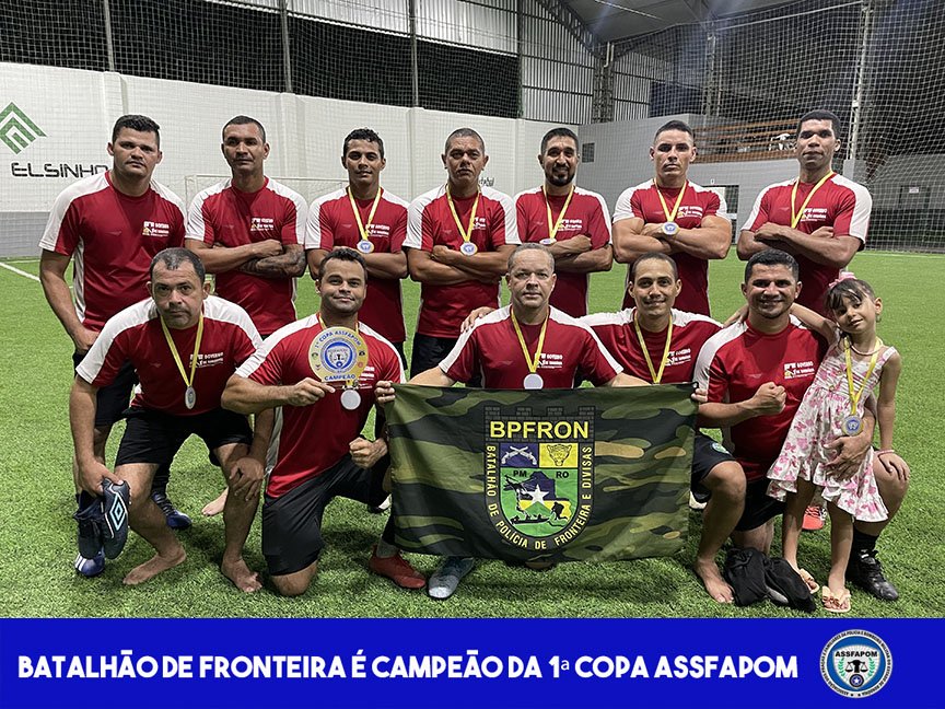 BPFron é campeão da 1ª Copa Assfapom 1 BPFron é campeão da 1ª Copa Assfapom