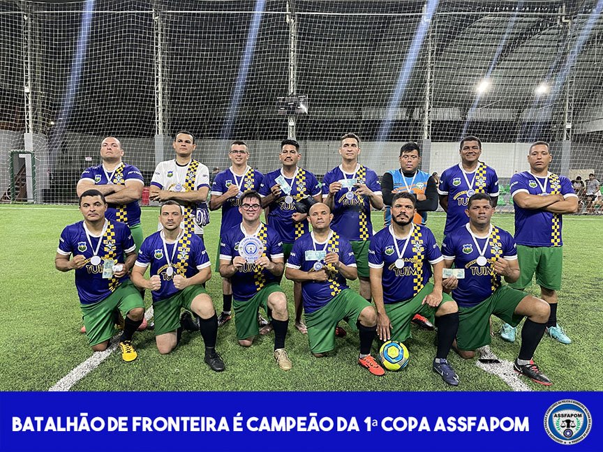 BPFron é campeão da 1ª Copa Assfapom