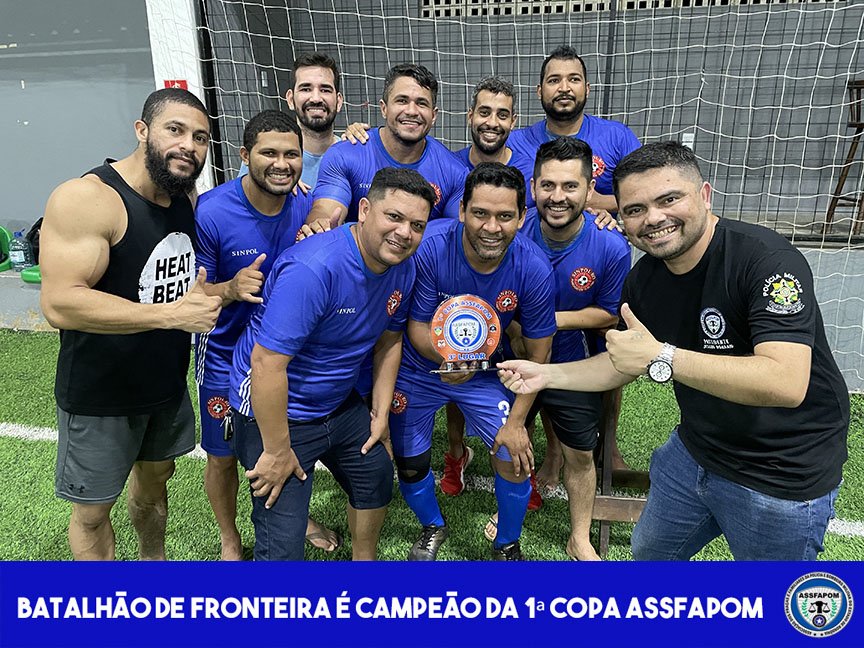 BPFron é campeão da 1ª Copa Assfapom