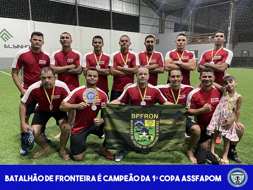 BPFron é campeão da 1ª Copa Assfapom 7 BPFron é campeão da 1ª Copa Assfapom