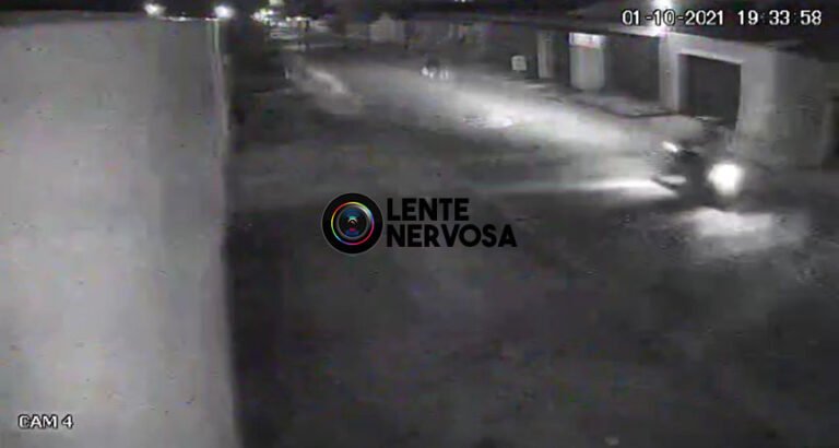 VEJA O VÍDEO: troca de tiros entre PM e assaltante foi registrada por câmera