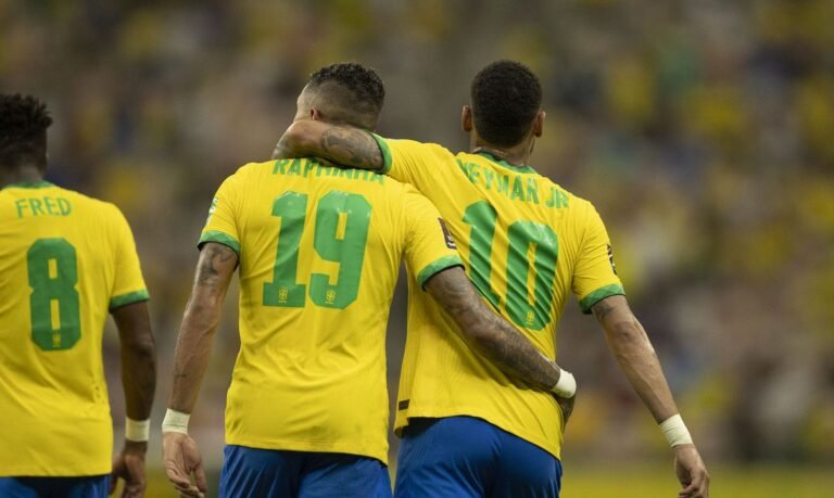 Últimas Notícias 6 Eliminatórias: com brilho de Neymar e Raphinha, Brasil goleia Uruguai