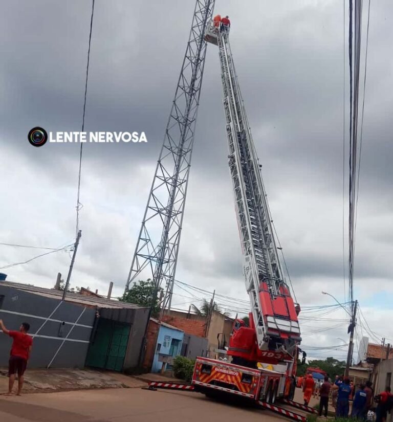 Últimas Notícias 7 URGENTE – Homem ameaça suicídio em torre na zona leste da capital