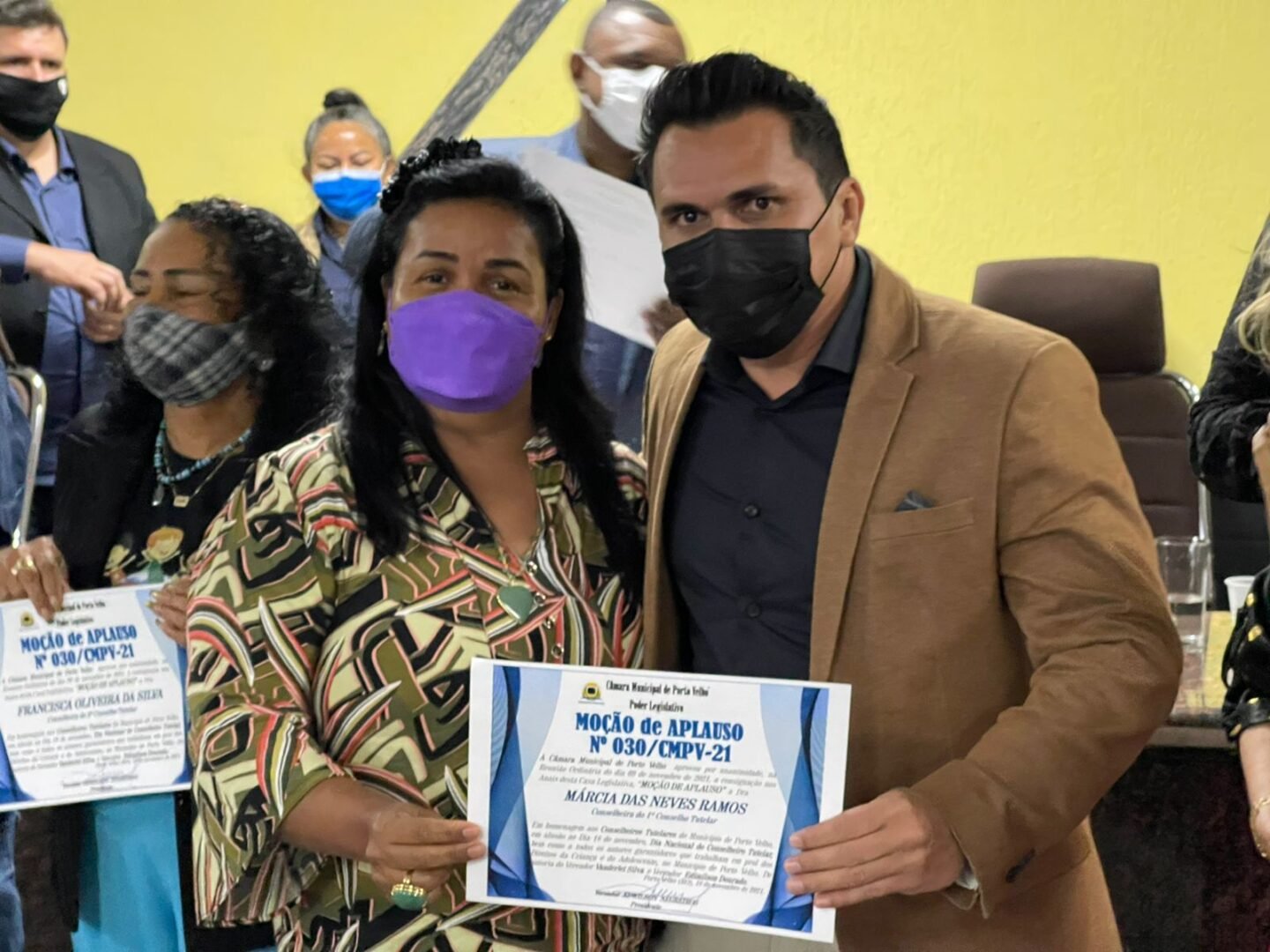 Conselheiros Tutelares recebem homenagem do vereador Edimilson Dourado