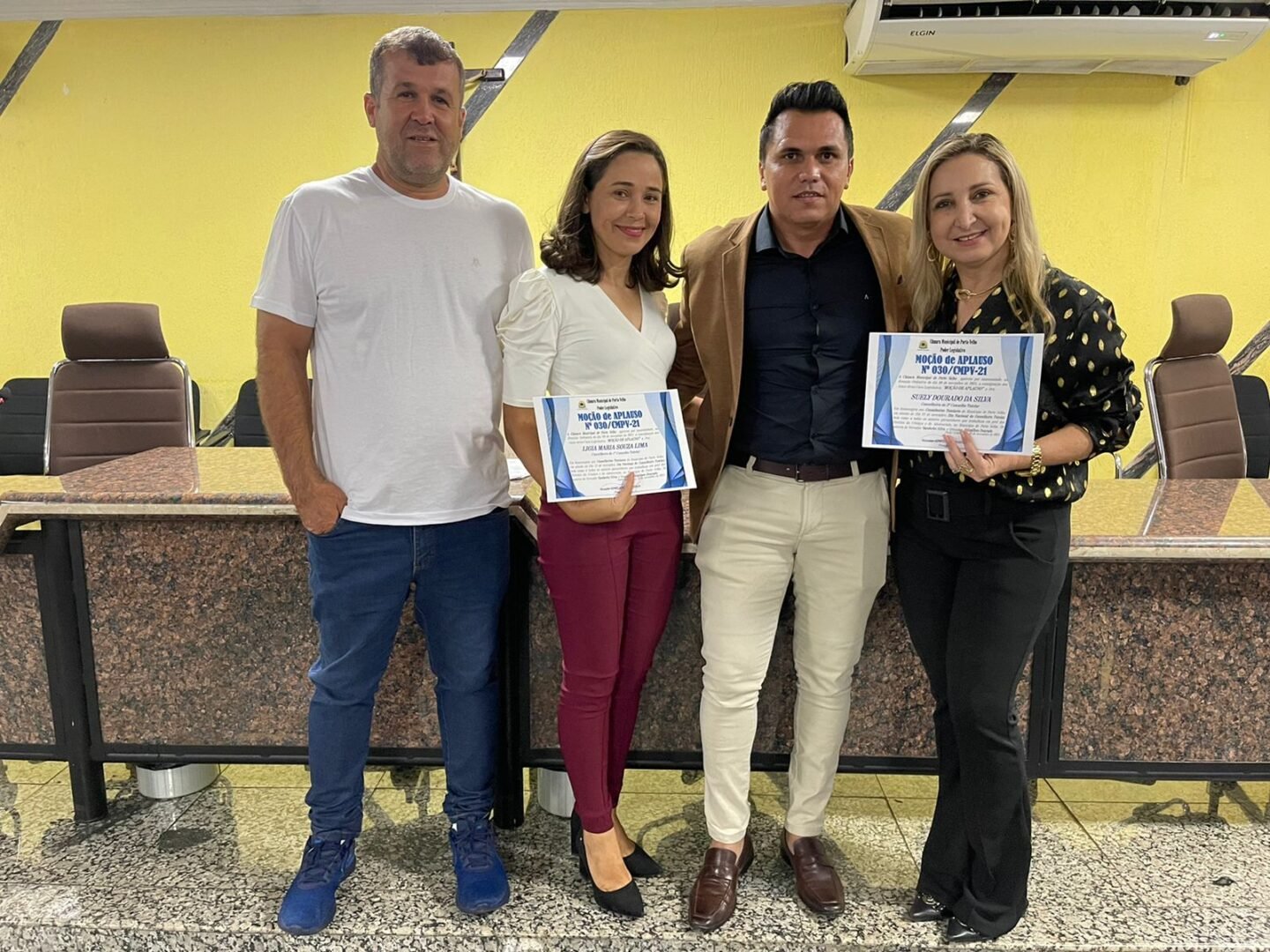 Conselheiros Tutelares recebem homenagem do vereador Edimilson Dourado