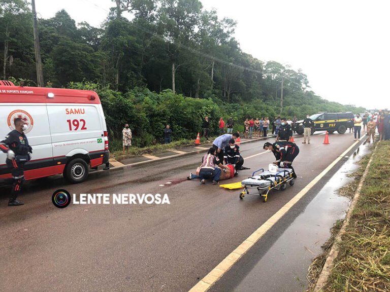 GRAVÍSSIMO – Motorista é lançado para fora de carro durante capotamento em Porto Velho