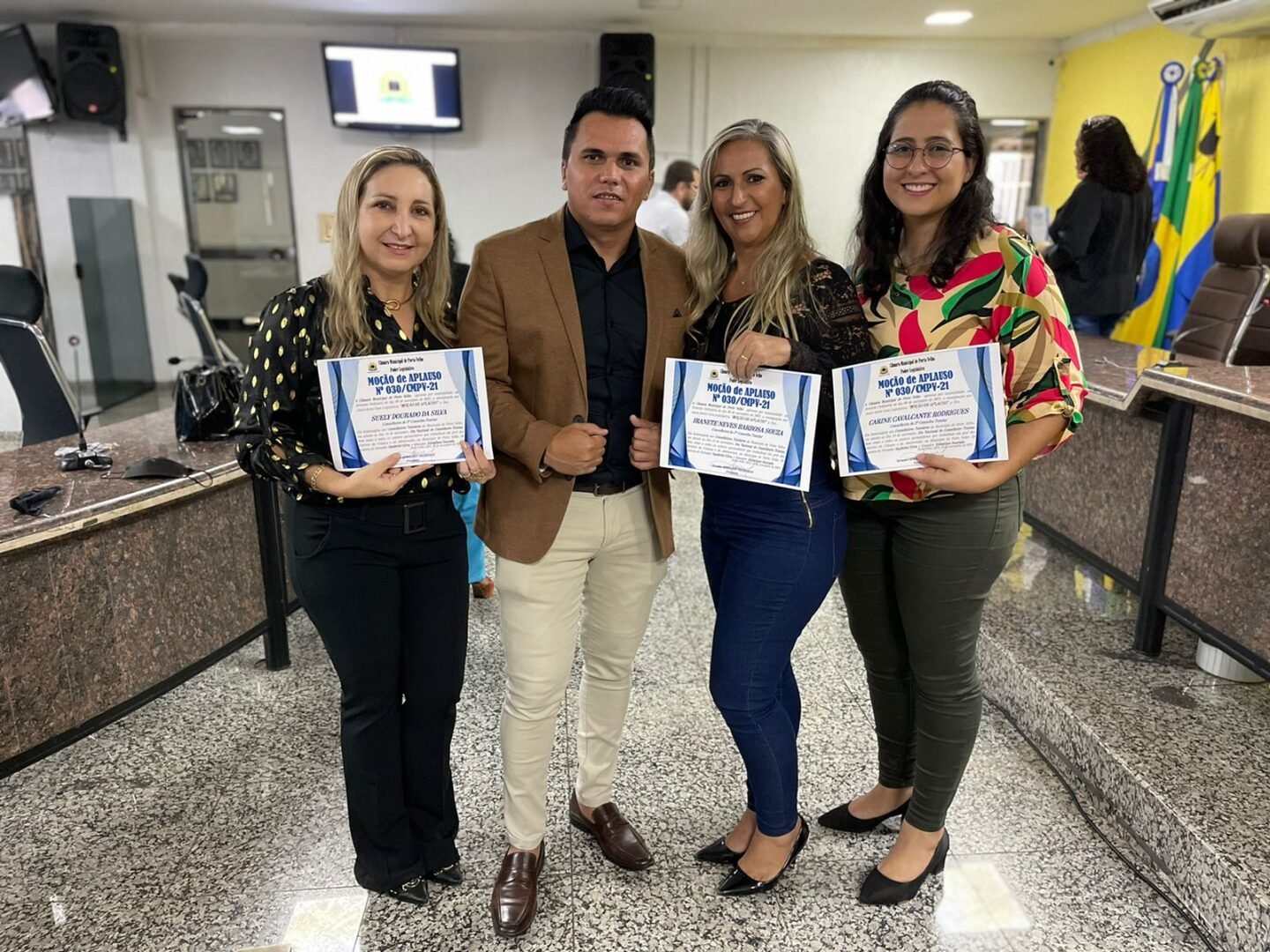 Conselheiros Tutelares recebem homenagem do vereador Edimilson Dourado