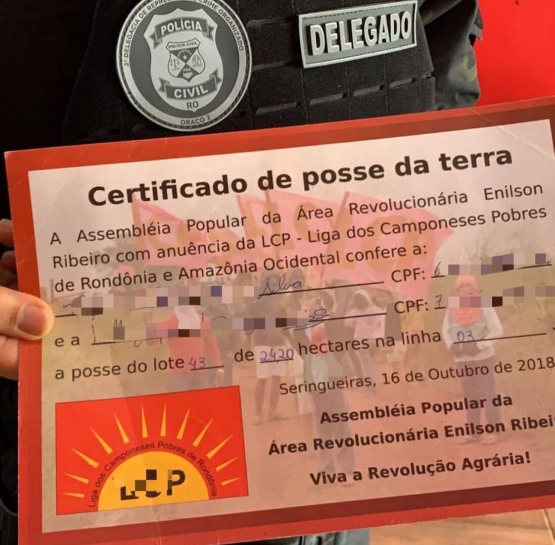 Polícia Civil deflagra mega operação em combate a invasões de terra, organizações criminosas e propriedades rurais em Rondônia