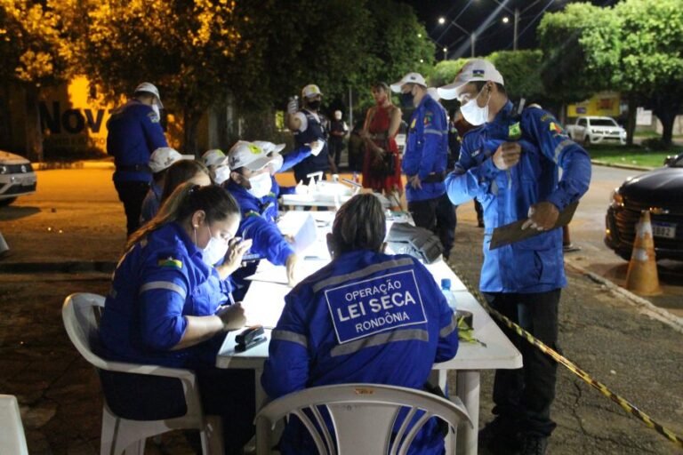 Fiscalização de trânsito é intensificada pelo Detran e Polícia Militar para reduzir índices de acidentes em RO
